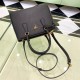 Prada Galleria Small Saffiano Leather Bag - Black