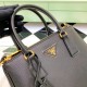 Prada Galleria Small Saffiano Leather Bag - Black