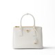 Prada Galleria Medium Saffiano Leather Bag - White