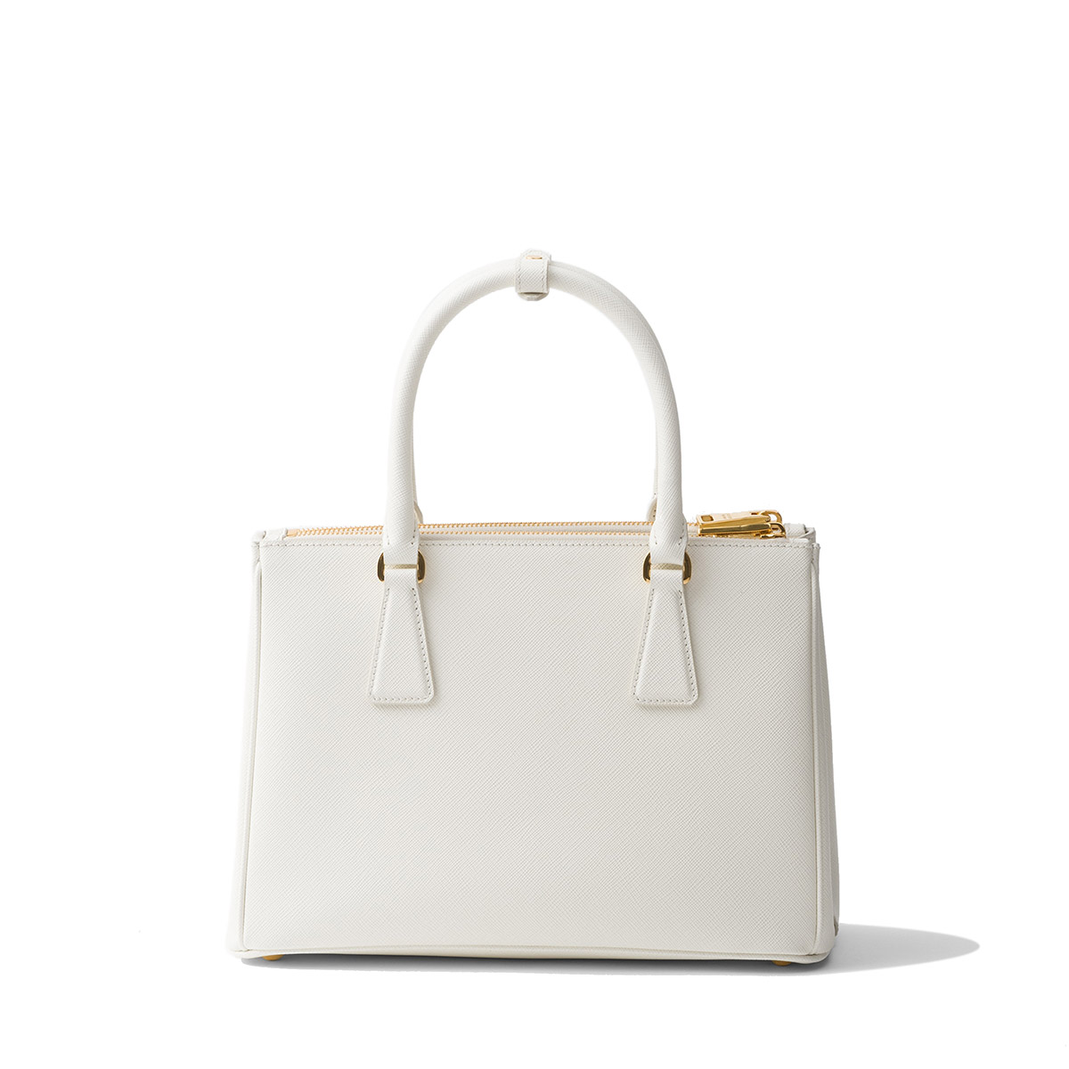 Prada Galleria Medium Saffiano Leather Bag - White