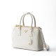 Prada Galleria Medium Saffiano Leather Bag - White