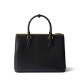 Prada Galleria Large Saffiano Leather Bag - Black