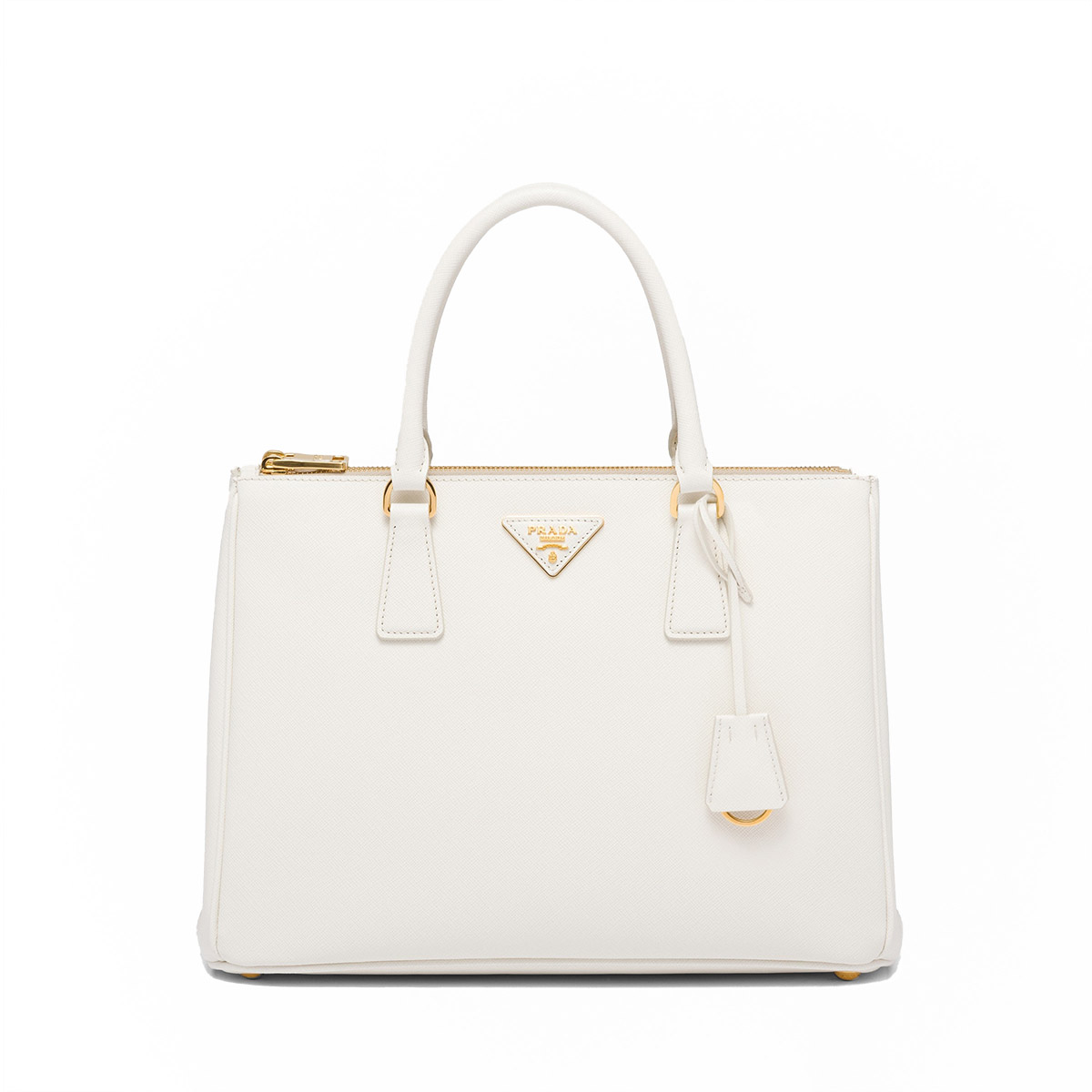 Prada Galleria Large Saffiano Leather Bag - White