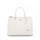 Prada Galleria Large Saffiano Leather Bag - White