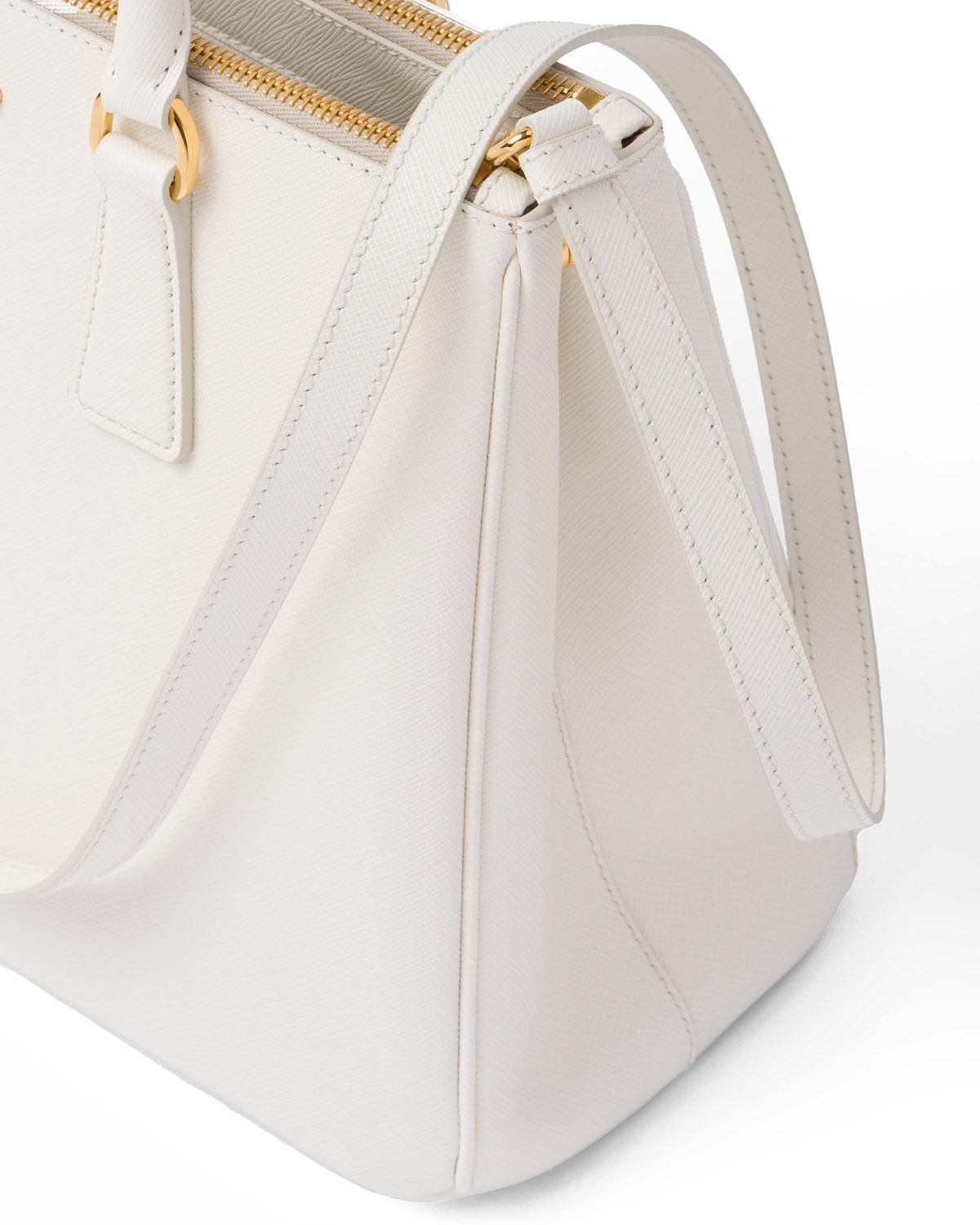 Prada Galleria Large Saffiano Leather Bag - White