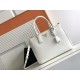 Prada Galleria Large Saffiano Leather Bag - White