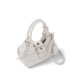 Prada Moon Padded Nappa Leather Bag - White