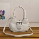 Prada Moon Padded Nappa Leather Bag - White