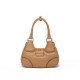 Prada Moon Padded Nappa Leather Bag - Caramel