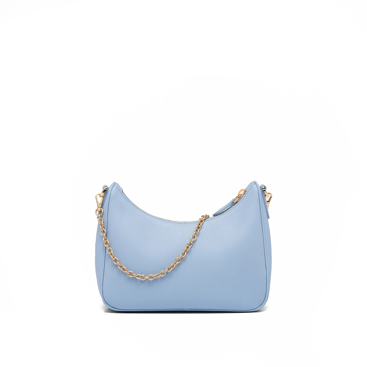 Prada Re-Edition 2005 Saffiano Leather Shoulder Bag - Pale Blue