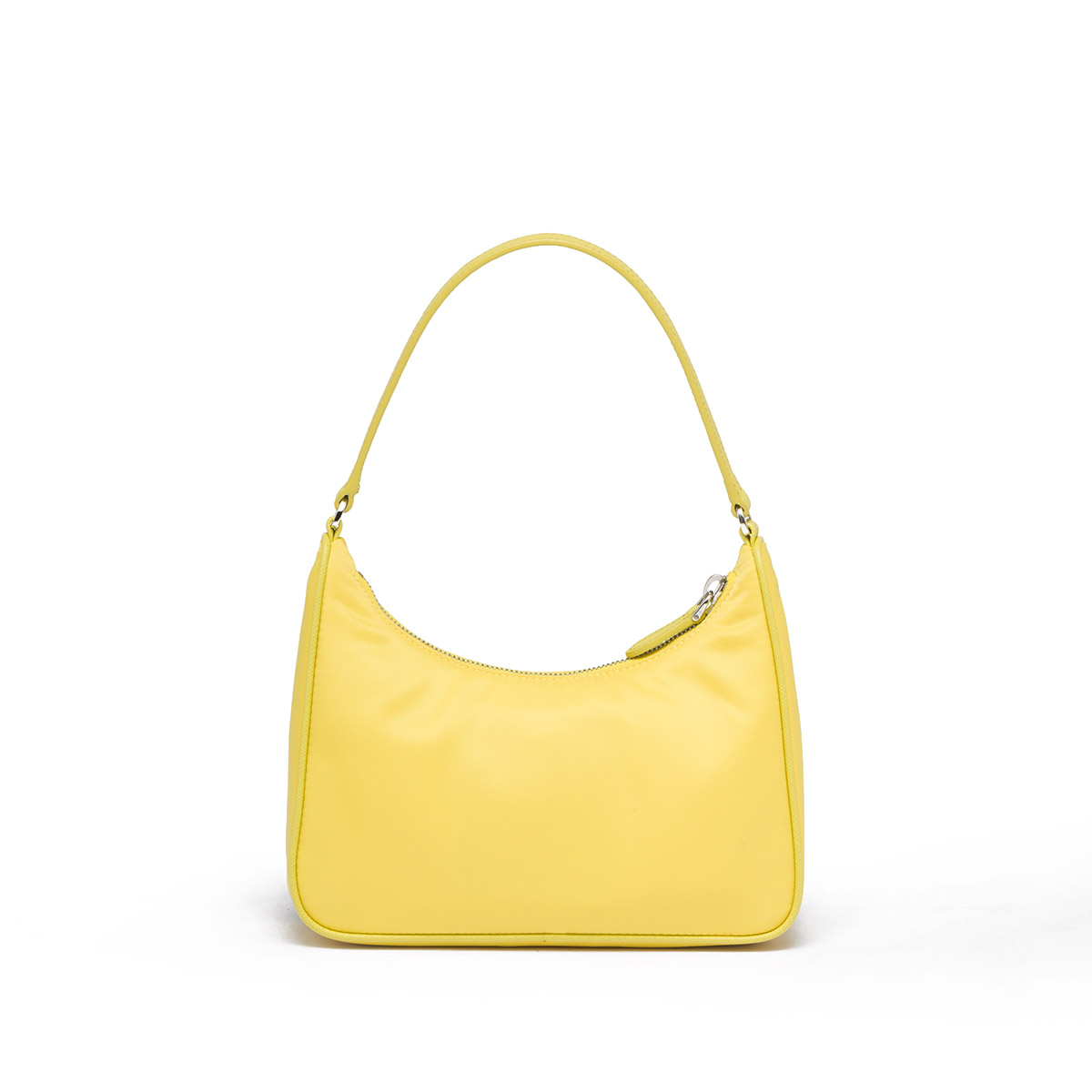 Prada Re-Edition 2005 Re-Nylon and Saffiano Shoulder Bag - Citron Yellow