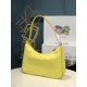 Prada Re-Edition 2005 Re-Nylon and Saffiano Shoulder Bag - Citron Yellow