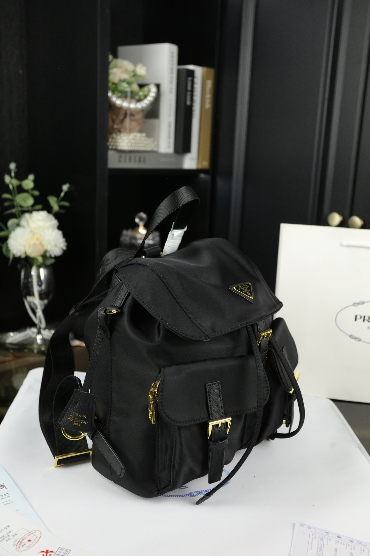 Prada Re-Edition 1978 Small Re-Nylon Backpack - Black