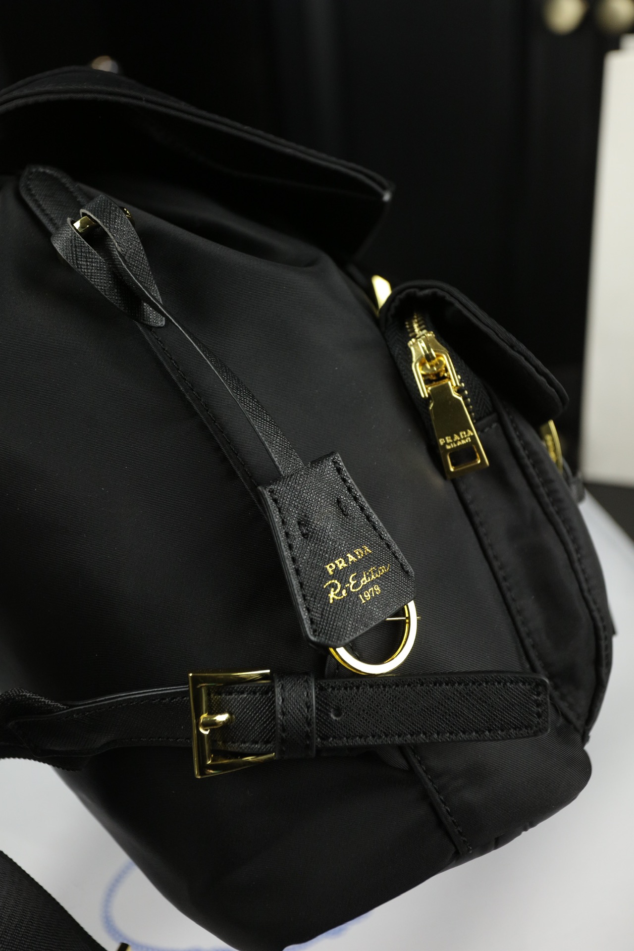 Prada Re-Edition 1978 Small Re-Nylon Backpack - Black