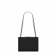 Saint Laurent Envelope Medium Shoulder Bag In Quilted Grain De Poudre Embossed Leather - So Black