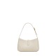 Saint Laurent Le 5 À 7 Hobo Bag In Smooth Leather - White & Gold