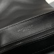 Saint Laurent Loulou Toy Crossbody Bag In Quilted Lambskin Leather - So Black