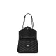 Saint Laurent Loulou Small Crossbody/Shoulder Bag In Quilted Lambskin Leather - So Black