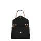 Saint Laurent Loulou Medium Crossbody/Shoulder Bag In Quilted Lambskin Leather - Black & Gold