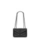 Saint Laurent Puffer Toy Crossbody/Shoulder Bag In  Lambskin - So Black