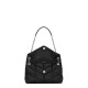 Saint Laurent Puffer Small Crossbody/Shoulder Bag In  Lambskin - Black & Silver