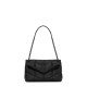 Saint Laurent Puffer Small Crossbody/Shoulder Bag In  Lambskin - So Black