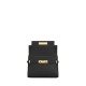 Saint Laurent Manhattan Mini Shoulder Bag In Leather - Black & Gold