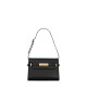 Saint Laurent Manhattan Small Shoulder Bag In Leather - Black & Gold