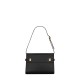 Saint Laurent Manhattan Small Shoulder Bag In Leather - Black & Gold