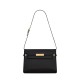 Saint Laurent Manhattan Medium Shoulder Bag In Leather - Black & Gold