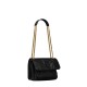 Saint Laurent Niki Baby Shoulder Bag In Vintage Leather - Black & Gold