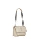 Saint Laurent Niki Baby Shoulder Bag In Vintage Leather - White & Silver