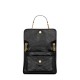 Saint Laurent Niki Medium Shoulder Bag In Vintage Leather - Black & Gold