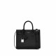 Saint Laurent SAC DE JOUR Nano Handbag In Crocodile-embossed Leather - Black 