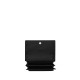 Saint Laurent Sunset Medium Shoulder Bag In Leather - Black & Silver